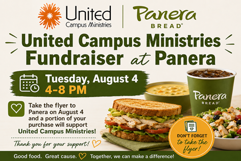 UCM fundraiser at Panera